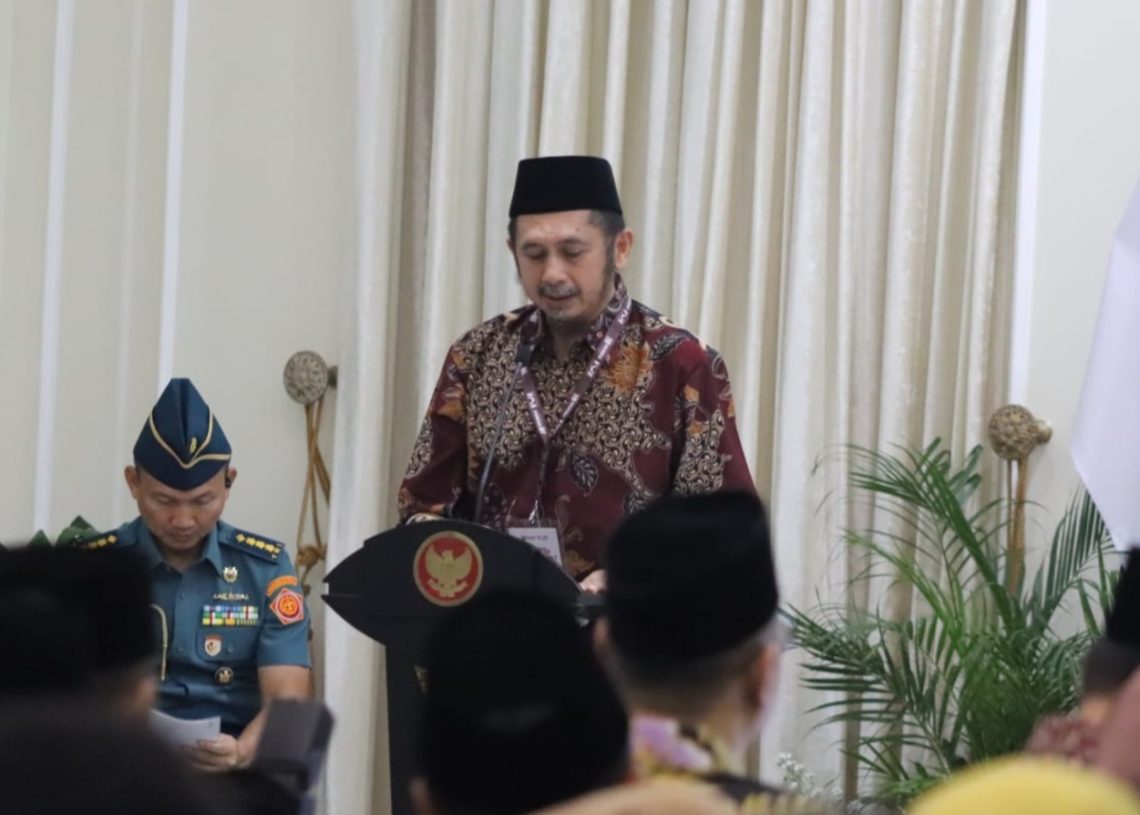 Munas Forum Zakat ke-10 di Istana Wapres: Ustadz Zaitun Rasmin Panjatkan Doa untuk Gaza dan Gerakan Zakat di Indonesia