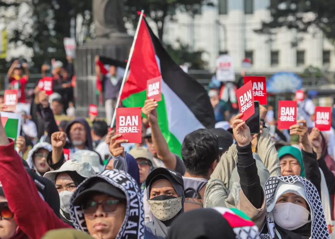 Umat Islam Indonesia Beri Kartu Merah Penolakan Israel di Olimpiade Paris 2024