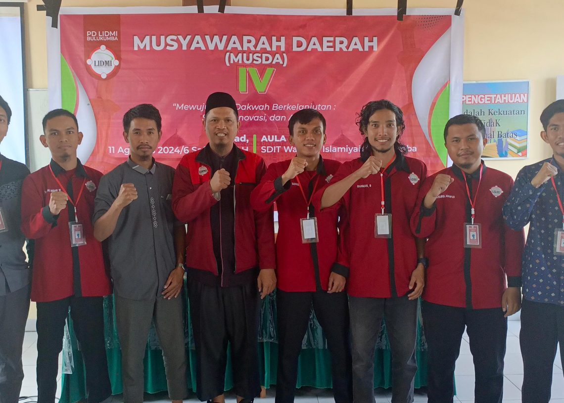 LIDMI Bulukumba Sukses Gelar Musda ke-IV: Sinergikan Aksi dan Inovasi Dakwah Kampus Berkelanjutan