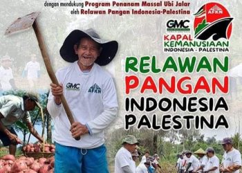 AFKN Siapkan Program Bantuan Pangan 1000 Ton Ubi Jalar untuk Palestina