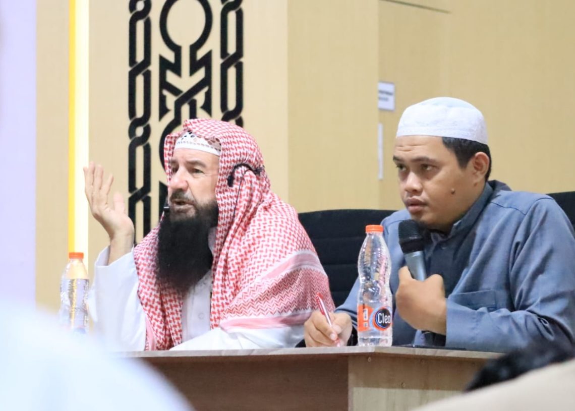 Ulama Palestina Syaikh Prof Murawweh Nashar Safari Dakwah di Makassar, Ajak Umat Perjuangkan Masjidil Aqsha