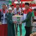 AFKN Gelar Upacara Dukung Kemerdekaan Palestina dan Galang Donasi 1000 Ton Ubi