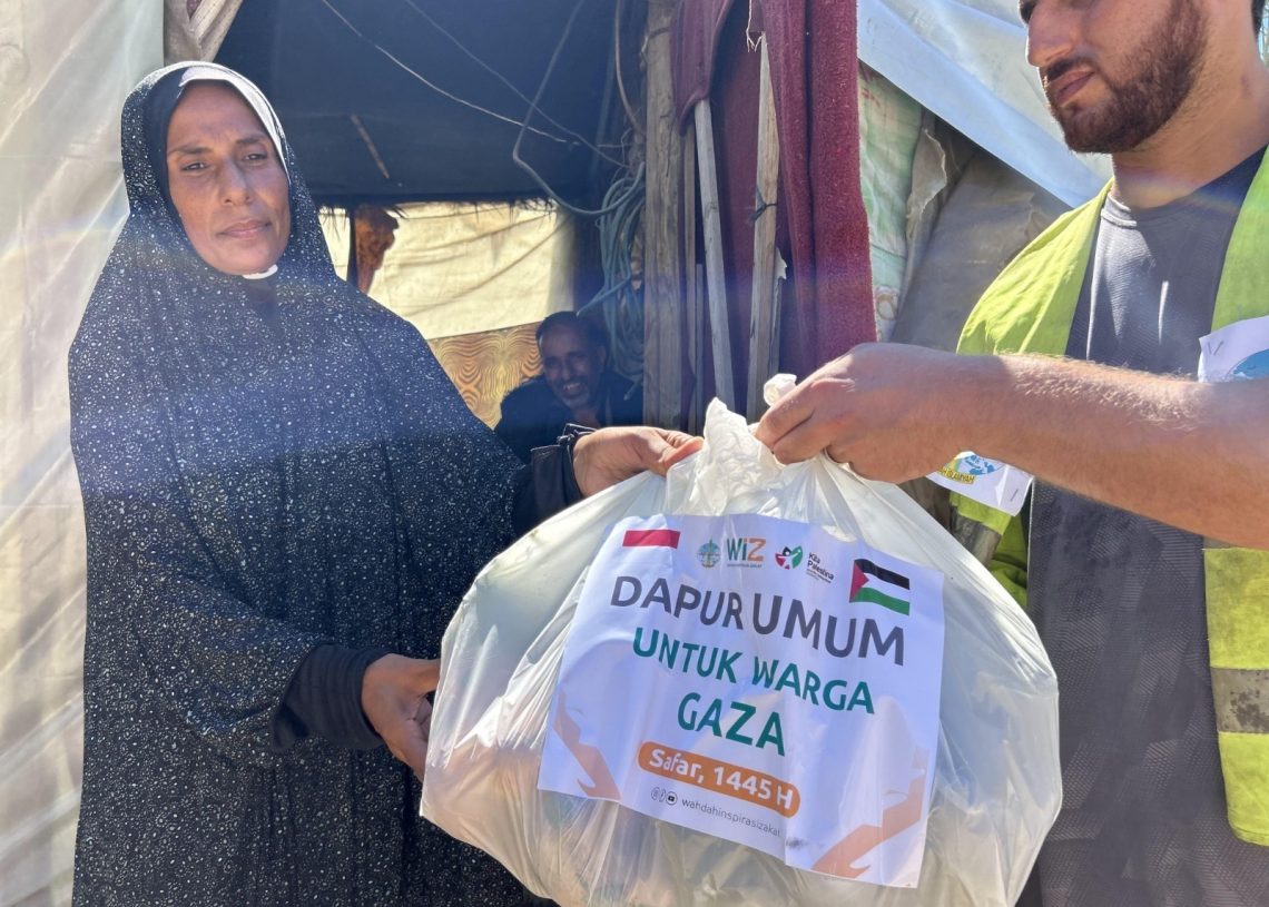 Kisah di Balik Penyaluran Bantuan untuk Pengungsi oleh KITA Palestina dan WIZ dan di Kamp Dayr Al-Balah
