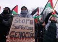 Bakar Diri Saat Aksi di Boston, Aktivis AS: Bebaskan Palestina!