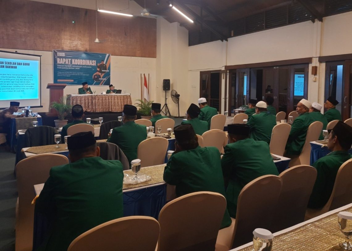 Tingkatkan Soliditas dan Evaluasi Program Kerja, Dewan Da’wah Kabupaten Bekasi Gelar Rapat Koordinasi
