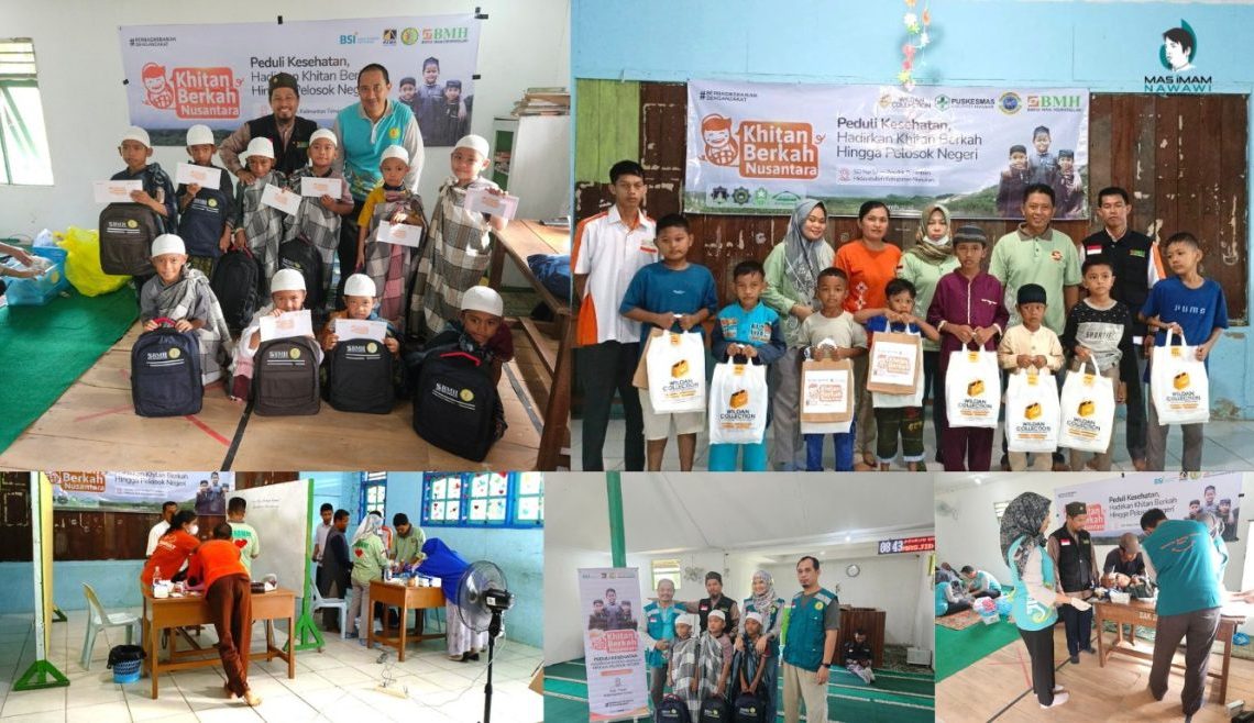 Laznas BMH Gelar Khitan Berkah Nusantara di Paser dan Nunukan