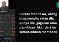 Mas Imam Nawawi: Menulis Itu Jangan Takut Mulai