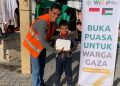 KITA Palestina dan Wahdah Inspirasi Zakat Sediakan Menu Buka Puasa untuk Warga Gaza