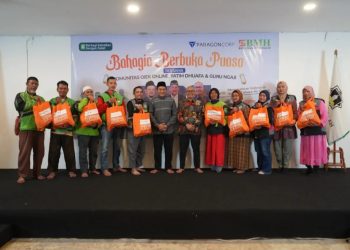 Laznas BMH Gelar Buka Puasa Bersama Pejuang Keluarga, OJOL, Masyarakat Dhuafa dan Guru Ngaji