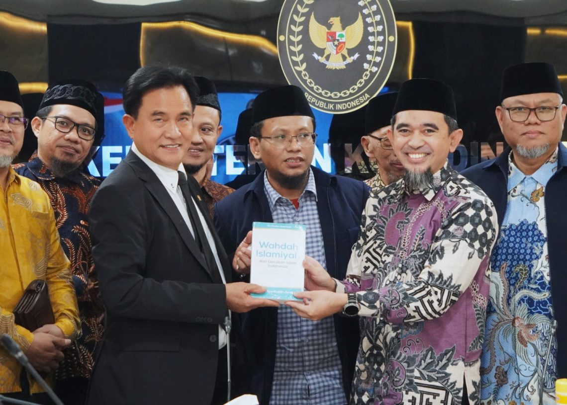 Ormas Islam Silaturahim dengan Menko Yusril, Wahdah Islamiyah Ajak Perkuat Kolaborasi Bangun Kemandirian Bangsa