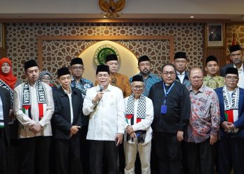 MUI Gelar Silaturahmi Idul Fitri, Ustadz Zaitun Rasmin Usulkan Pertemuan Khusus Lintas Ormas dengan Presiden RI Bahas Palestina