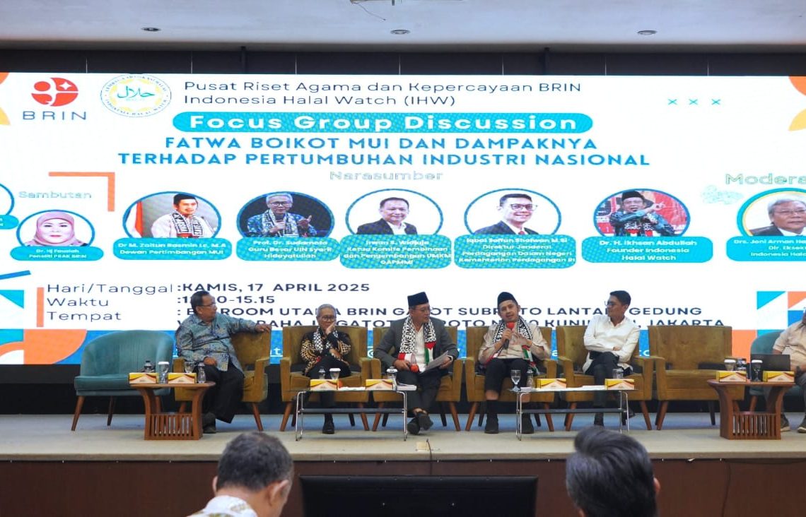 Ustadz Zaitun Rasmin di BRIN: Fatwa Boikot MUI Berdasarkan Ilmu, Demi Kemanusiaan