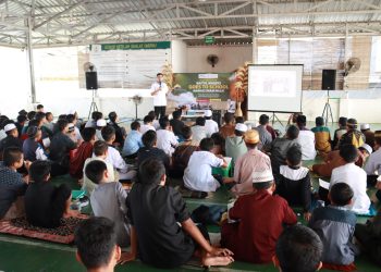 KITA Palestina Edukasi Ratusan Santri Markaz Imam Malik Tentang Masjidil Aqsa dan Baitul Maqdis