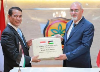 Indonesia Bantu Palestina 10 Ribu Ton Beras