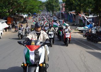 Ustadz Bachtiar Nasi Serukan Boikot Produk Israel di Indonesia Peace Convoy Sinjai–Bulukumba