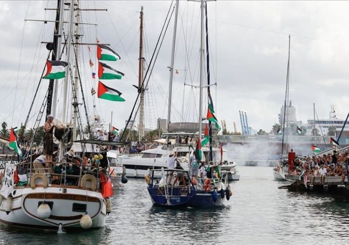 Italia dan Spanyol Kirim Kapal Perang Kawal Relawan Global Sumud Flotilla ke Gaza