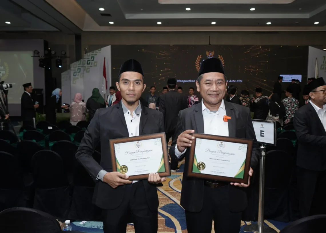 Terima Penghargaan BAZNAS Award 2025, Laznas BMH Teguhkan Komitmen Jembatan Kebaikan