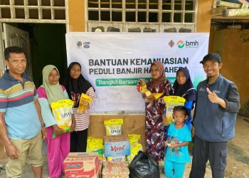 Menjemput Keberkahan Ramadhan di Tengah Lumpur: Kisah Haru BMH Pulihkan Semangat Ibadah Penyintas Banjir di Maluku Utara