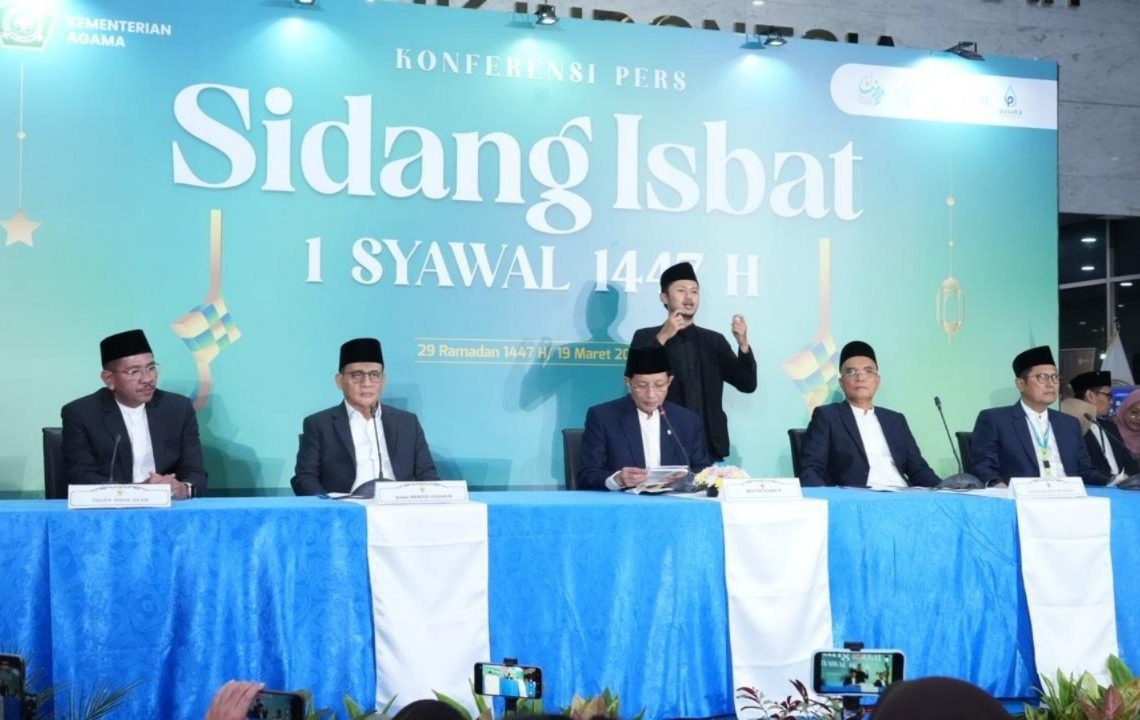 Pemerintah Tetapkan 1 Syawal 1447 H Bertepatan 21 Maret 2026, Menag: Puasa Perkuat Empati dan Peduli