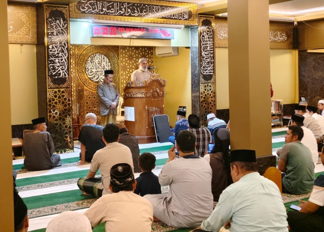 Safari Ramadhan Ulama Gaza, Syaikh Dr. Atef Hawila Ceritakan Keteguhan Anak-Anak Gaza Hafal Al-Qur’an di Balik Reruntuhan Bangunan