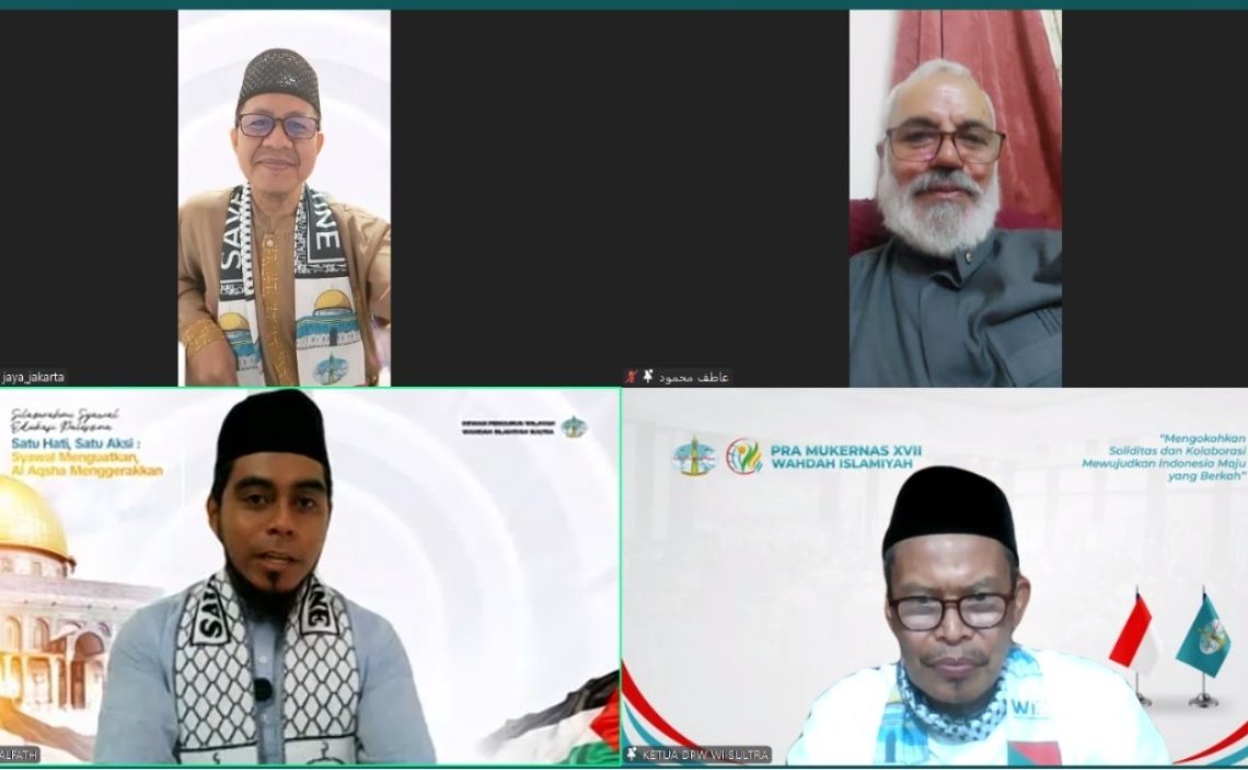 Komitmen Wahdah Islamiyah Sulawesi Tenggara Dukung Pembebasan Masjidil Aqsa dan Kemerdekaan Palestina