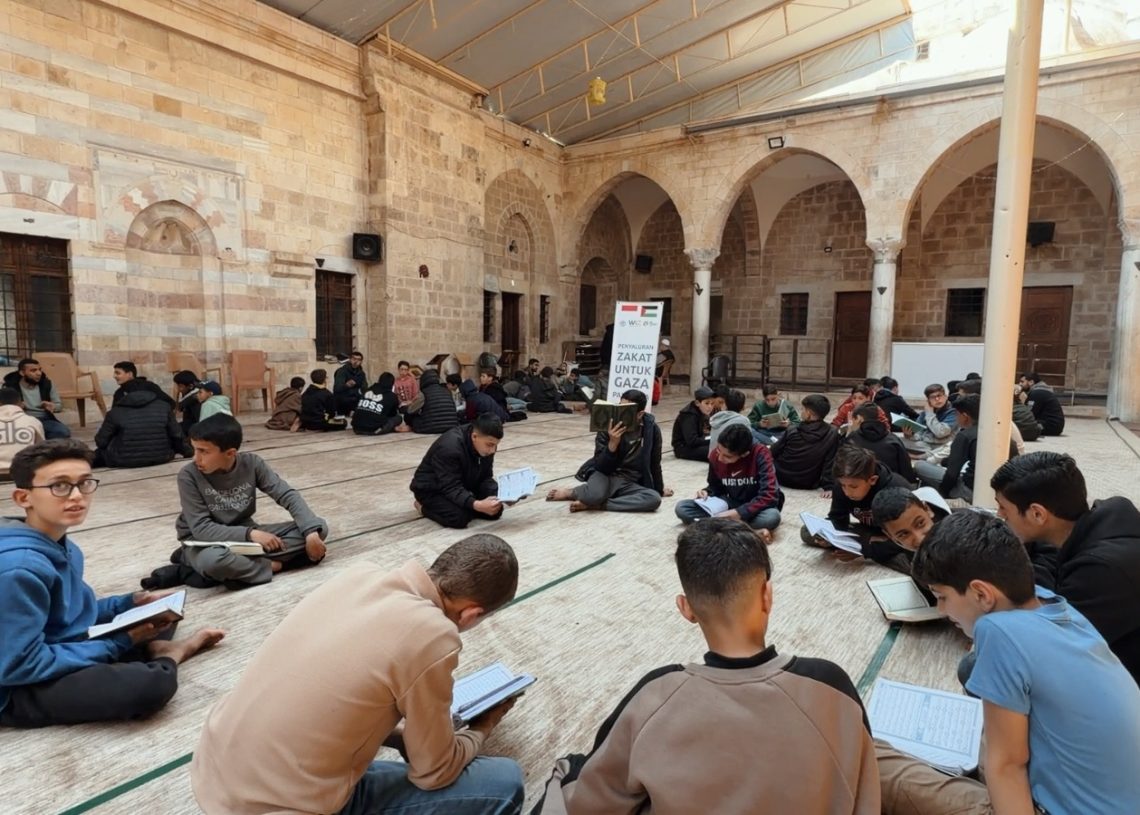 Laznas WIZ dan KITA Palestina Salurkan Zakat Mal bagi 60 Guru Al-Quran di Jalur Gaza