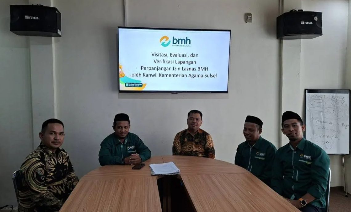 Visitasi Kemenag di BMH Sulsel, Penguatan Legalitas untuk Layanan Zakat yang Lebih Profesional