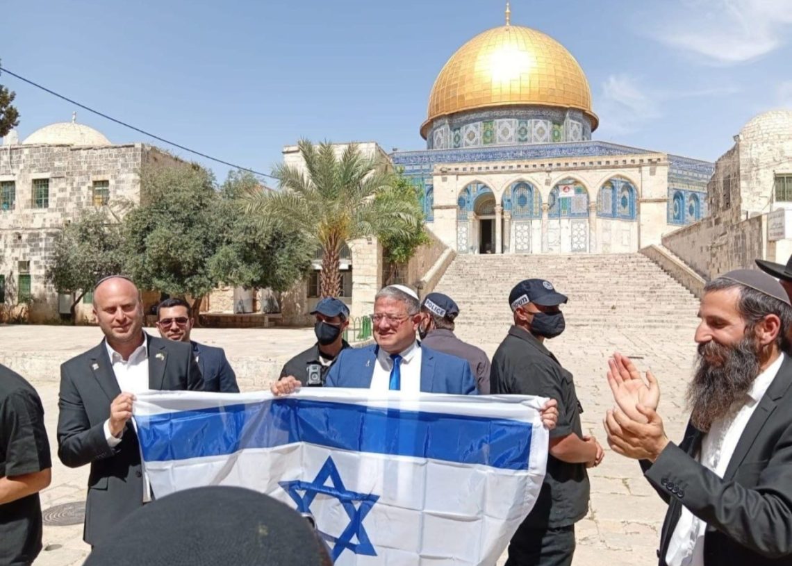 Darurat Al-Aqsa! Ben-Gvir dan Ratusan Entitas Yahudi Rayakan Ritual Talmud di Kompleks Masjidil Aqsa