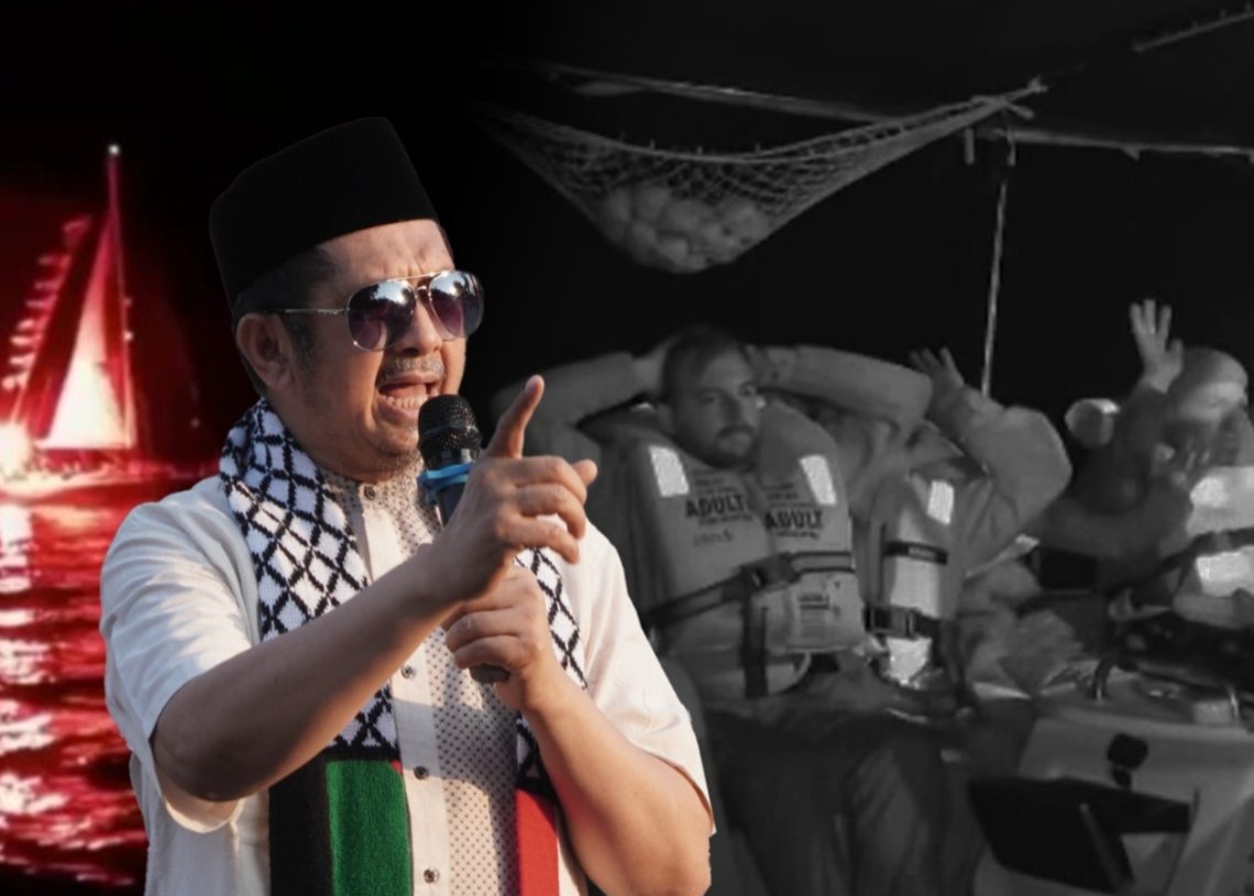 Kapal Global Sumud Flotilla Dicegat, Ustadz Zaitun Rasmin Seru Pemimpin Dunia Hentikan Kebiadaban Zionis Israel