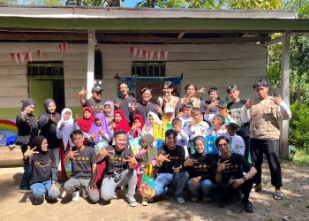 AKSARA Hadir di Sekolah Kolong Maros, Bangun Generasi Gemar Membaca dan Peduli Lingkungan