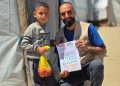 Laznas WIZ dan KITA Palestina Tembus Blokade Gaza Salurkan Sedekah Daging Kurban