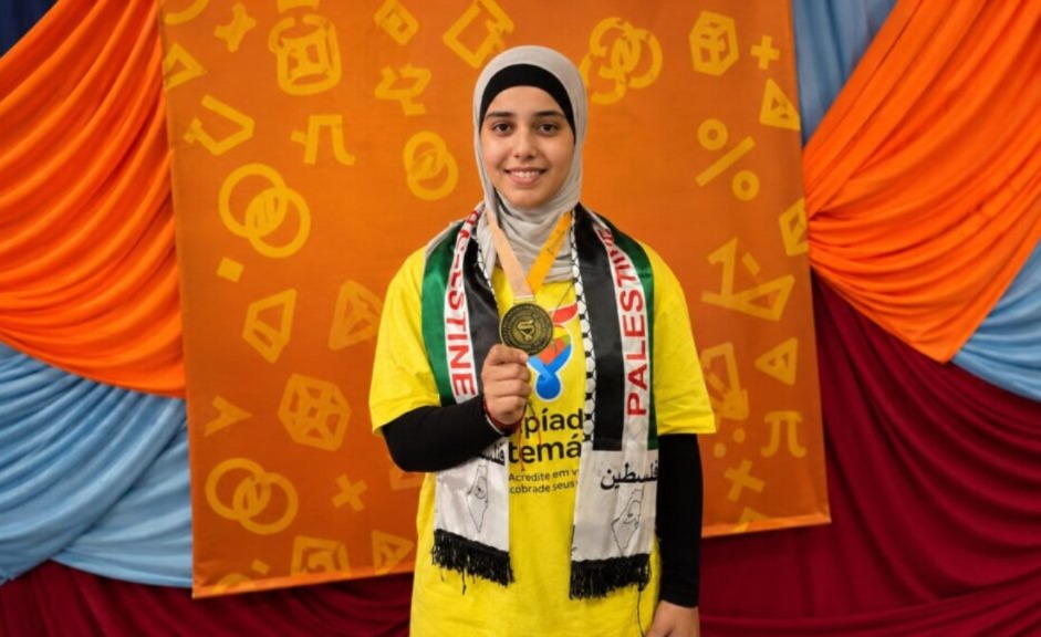 Lawan Genosida dengan Prestasi: Siswi Gaza Raih Medali Emas Olimpiade Matematika Brasil