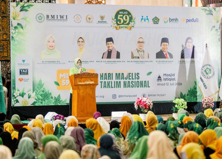 Milad ke-59 BMIWI di Masjid Istiqlal, Majelis Taklim adalah Mitra Strategis Pemerintah dalam Membangun Bangsa