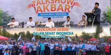 Ribuan Warga Makassar Meriahkan Talkshow dan Jalan Sehat Semarak Muktamar V Wahdah Islamiyah