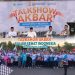 Ribuan Warga Makassar Meriahkan Talkshow dan Jalan Sehat Semarak Muktamar V Wahdah Islamiyah