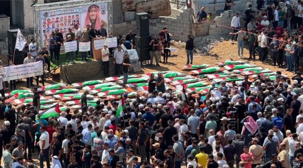 Gaza Berduka! 112 Syuhada Dimakamkan Secara Massal, Bukti Nyata Genosida yang Tak Kunjung Henti