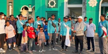 Jalan Sehat Semarak Muktamar V Wahdah Islamiyah di Berau, Wabup Gamalis Tekankan Pentingnya Kolaborasi