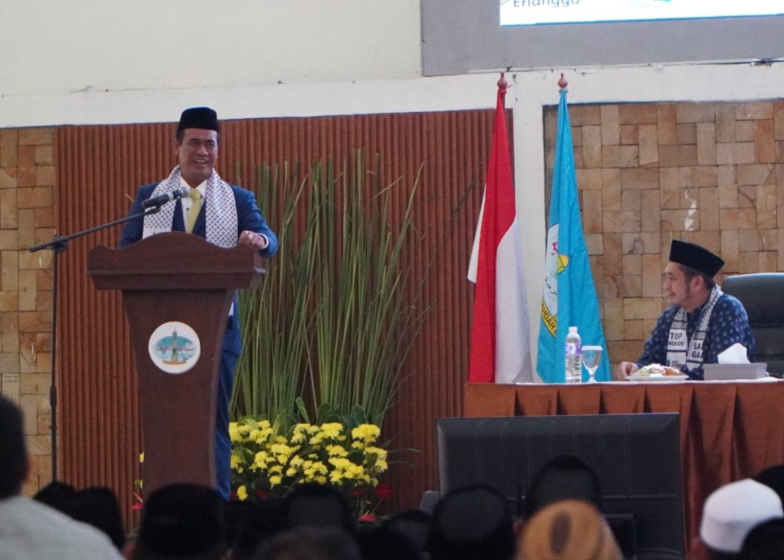 Mentan Amran di Muktamar V Wahdah Islamiyah: Indonesia Swasembada Pangan, Ekspor Beras Hingga ASEAN dan 10 Ribu Ton ke Palestina