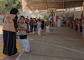 Momentum Muktamar V Wahdah Islamiyah Hadirkan Kebahagiaan Anak-Anak Gaza di Bulan Kemerdekaan RI
