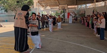 Momentum Muktamar V Wahdah Islamiyah Hadirkan Kebahagiaan Anak-Anak Gaza di Bulan Kemerdekaan RI