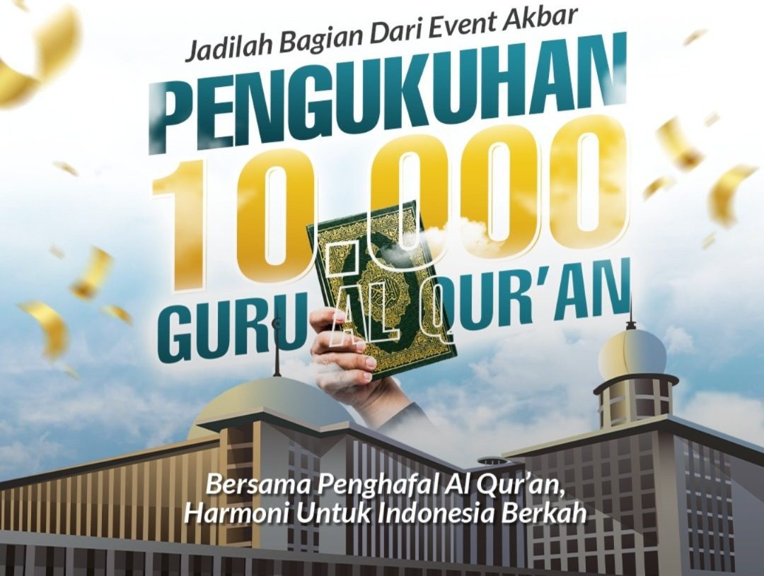 Muktamar V Wahdah Islamiyah Akan Kukuhkan 10.000 Guru Al-Qur’an di Masjid Istiqlal