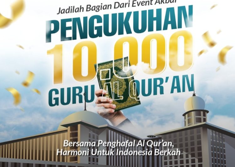 Muktamar V Wahdah Islamiyah Akan Kukuhkan 10.000 Guru Al-Qur’an di Masjid Istiqlal
