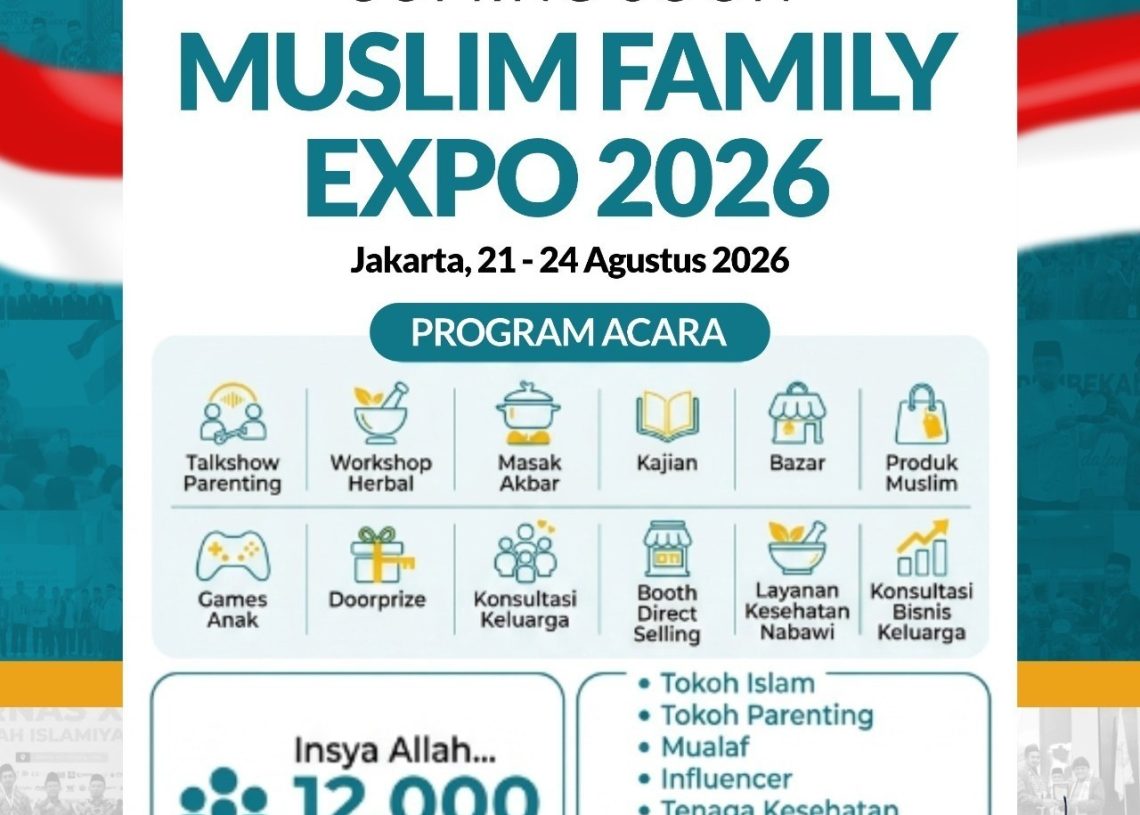 Muktamar V Wahdah Islamiyah Hadirkan Bazar Halal dan Muslim Family Expo 2026, Target 12 Ribu Pengunjung