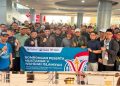 Ribuan Kontingen Muktamar V Wahdah Islamiyah Bertolak ke Jakarta Via Jalur Laut, Diikuti Bayi 8 Bulan Hingga Lansia