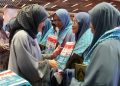 Aliyah Mustika Hadiri Pengukuhan 10.000 Guru Al-Qur’an di Muktamar V Wahdah Islamiyah