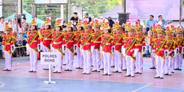 Dua Murid SDIT Rabbani Bone Wakili Polres Bone di Lomba Polisi Cilik Zona IV
