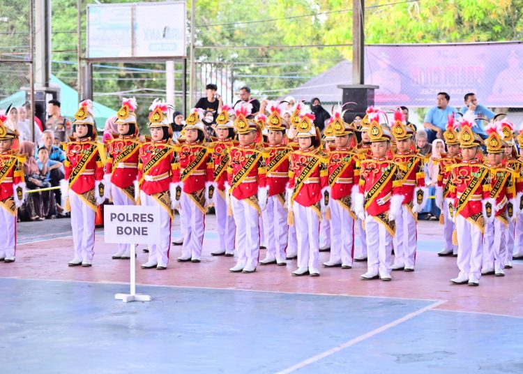 Dua Murid SDIT Rabbani Bone Wakili Polres Bone di Lomba Polisi Cilik Zona IV