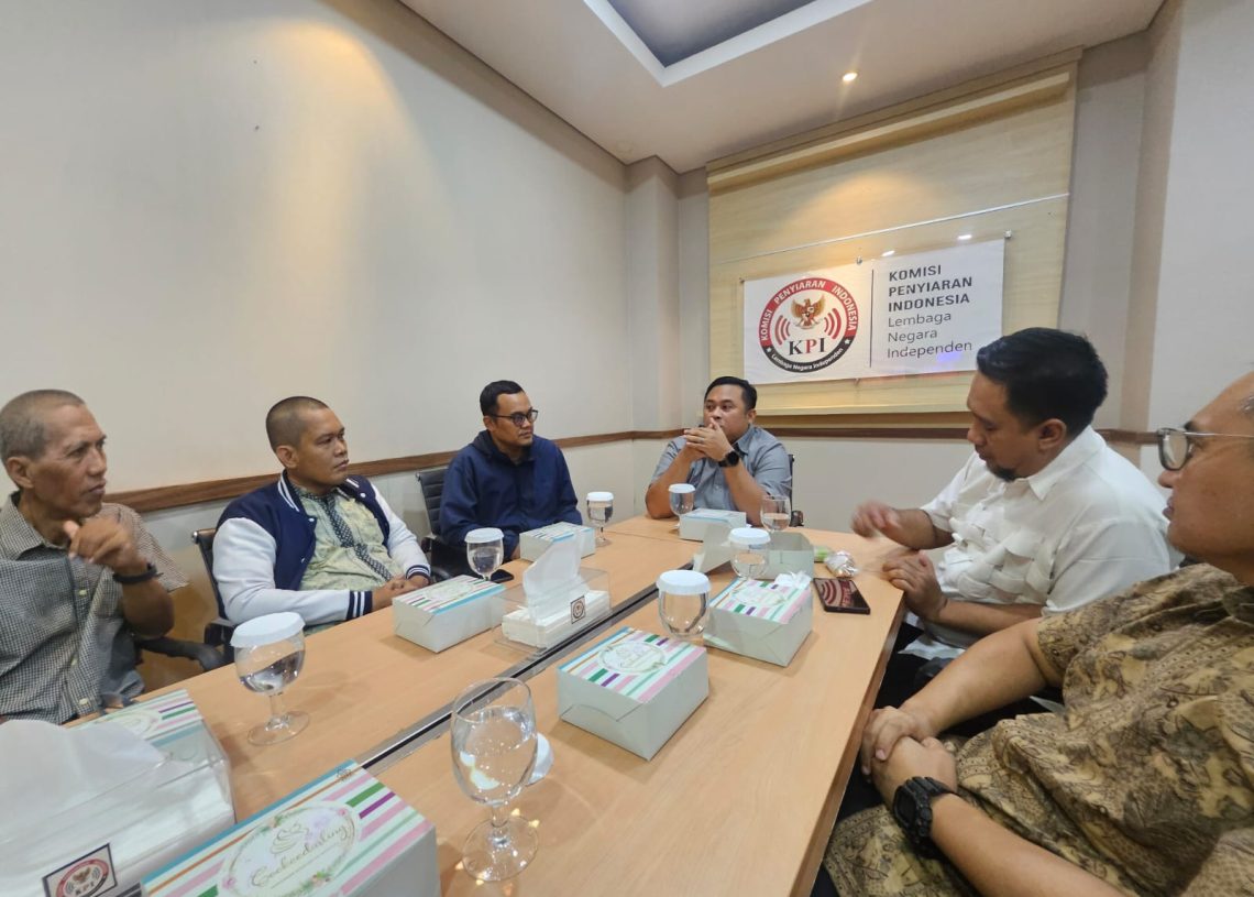 SAJID Audiensi dengan KPI, Soroti Disrupsi AI dan Dorong Percepatan Revisi UU Penyiaran
