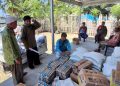 Saluran Irigasi Putus Akibat Gempa NTT, Wahdah Islamiyah Pasok 1 Ton Bahan Pangan dan 7000 Liter Air Bersih
